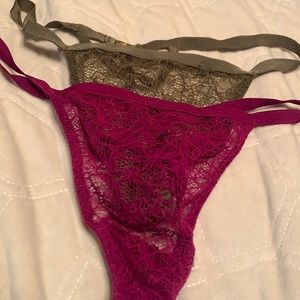 Bundle these lacy VS g-Strings and save!